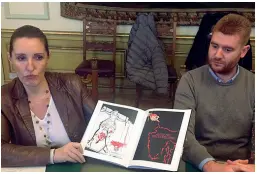  ??  ?? L’assessore Elena Donazzan presenta il fumetto su Norma Cossetto