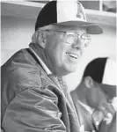  ?? KENNETH K. LAM/BALTIMORE SUN 1997 ?? Bernie Walter’s Arundel teams won 16 Anne Arundel County titles, and his 1993 squad was selected as the mythical national champion by Collegiate Baseball.