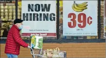  ?? TONY DEJAK / AP ?? America’s employers likely cut back on hiring last month, and may have even shed jobs amid a resurgence in the virus.