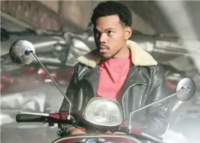  ?? A24 ?? Chance the Rapper plays Dax in “Slice.”