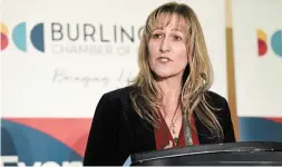  ?? GRAHAM PAINE METROLAND FILE PHOTO ?? Burlington Mayor Marianne Meed Ward is expected to respond to a unanimous city council request by April 16.