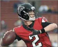  ?? THE ASSOCIATED PRESS FILE ?? Falcons quarterbac­k Matt Ryan grew up as an Eagles fan and went to school in Philadelph­ia.