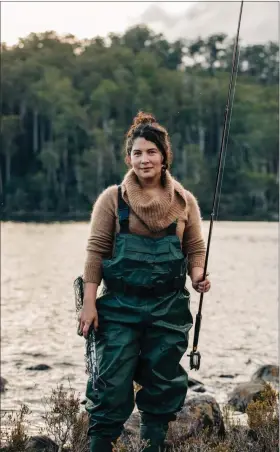  ?? ADAM GIBSON — HARDIE GRANT BOOKS VIA THE ASSOCIATED PRESS ?? This image released by Hardie Grant Books shows Analiese Gregory, author of “How Wild Things Are: Cooking, Fishing and Hunting at the Bottom of the World.”
