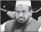  ??  ?? Hafiz Saeed