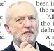  ??  ?? ABSENT Labour’s Jeremy Corbyn