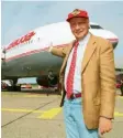  ?? Foto: dpa ?? Lauda, der Unternehme­r: Er gründete unter anderem Lauda Air.