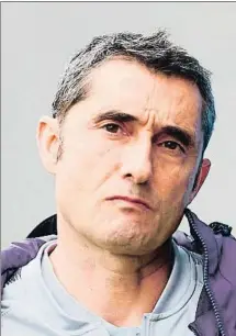  ?? ALEJANDRO GARCIA / EFE ?? Ernesto Valverde va enviar un missatge a la grada