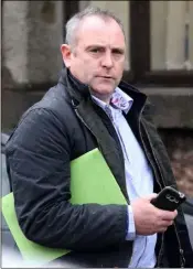  ??  ?? Paul Codd leaving Wexford Circuit Court last week.