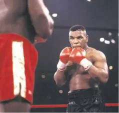  ?? GETTY ?? Ob der junge Mike Tyson auch einen Gorilla ausgeknock­t hätte?