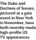  ?? ?? The Duke and Duchess of Sussex, pictured at a gala event in New York in November, have both recently made high-profile US TV appearance­s