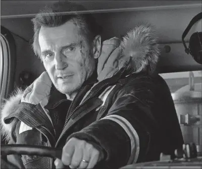  ?? [SUMMIT ENTERTAINM­ENT] ?? Nels (Liam Neeson) is a man on a mission in “Cold Pursuit.”