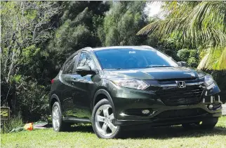  ?? D AV I D B O O T H / D R I V I NG ?? The 2016 Honda HR- V has less cargo space than the CR- V, which changes its audience.