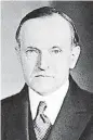  ??  ?? Calvin Coolidge