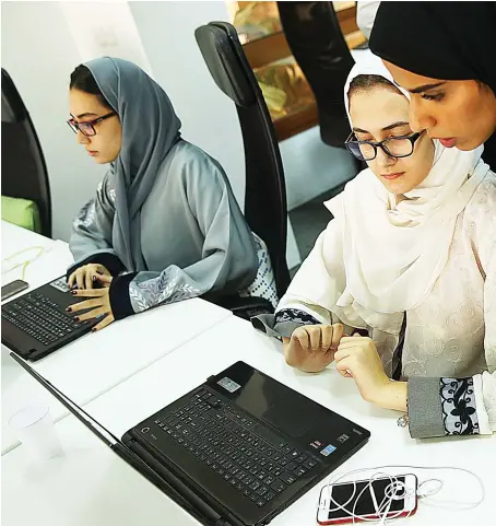  ?? Getty Images ?? Many firms in the Middle East remain divided on hybrid working, but it provides tremendous advantages to many employees, expecially women.