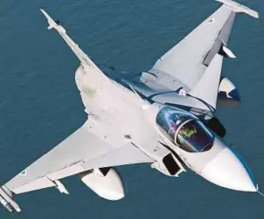  ?? PIC COURTESY OF SAAB MALAYSIA ?? Saab Malaysia has submitted proposals for its Saab Gripen to the Royal Malaysian Airforce.