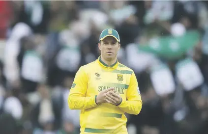  ?? Picture: Reuters ?? TROUBLED TIMES. Proteas captain AB de Villiers has been struggling for runs and fitness.