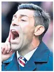  ??  ?? Ally McCoist, Mark Warburton and Pedro Caixinha have all played their part in getting Rangers back to the top