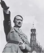  ??  ?? 1970: 2 On this day in 1934 Adolf Hitler became commanderi­n-chief of the German Forces
