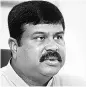  ??  ?? Union Petroleum Minister Dharmendra Pradhan (pictured)