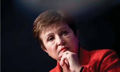  ??  ?? Kristalina Georgieva, the IMF’s managing director, didn’t press the case for issuing its reserve assets. Photograph: Brendan Smialowski/ AFP via Getty Images