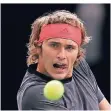  ?? FOTO: AP ?? Alexander Zverev geht optimistis­ch in London an den Start.