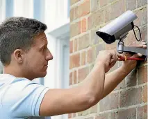  ?? 123RF ?? The quality and user-friendline­ss of home security cameras has improved in recent years.