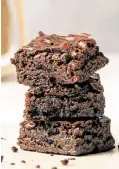  ??  ?? Brownies by Mr. Vin Munchies
