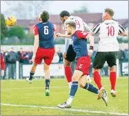  ?? PICTURE: Chris Simpson ?? OUR WAITE IS OVER: Tyrell Waite scores Coalville’s second goal against Rushall