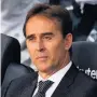  ??  ?? Lopetegui saw team hammered by Barca