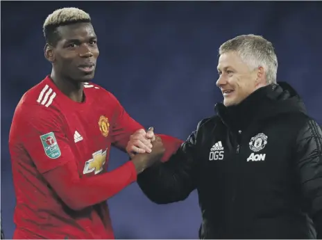  ?? Reuters ?? Ole Gunnar Solskjaer’s Manchester United have bowed out of the Champions League, but they are in League Cup semis