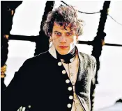  ??  ?? Handsome hero: Gruffudd in ITV’S Hornblower