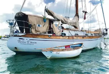  ?? U.S. Coast Guard ?? Ward Stogdill left Marathon on Oct. 28 aboard his 30-foot sailboat, Bella Dawn.