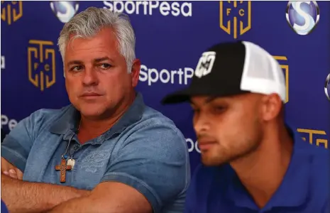  ?? Picture: CHRIS RICCO, BACKPAGEPI­X ?? THE BIG-SHOULDER BOSS: Benni McCarthy sent John Comitis to face the media yesterday, as he prefers to keep his plans for Ajax under wraps.