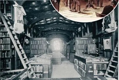  ?? ?? BELOW: buke fumfrey’s jibrary, the oldest reading room at the Bodleian