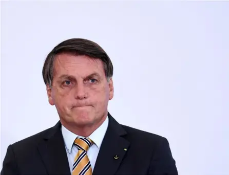  ?? AFP ?? La denuncia por supuesta prevaricac­ión en contra de Jair Bolsonaro tiene que ver con el intento de compra, al final no concretado, de tres millones de dosis de la vacuna india Covaxin.