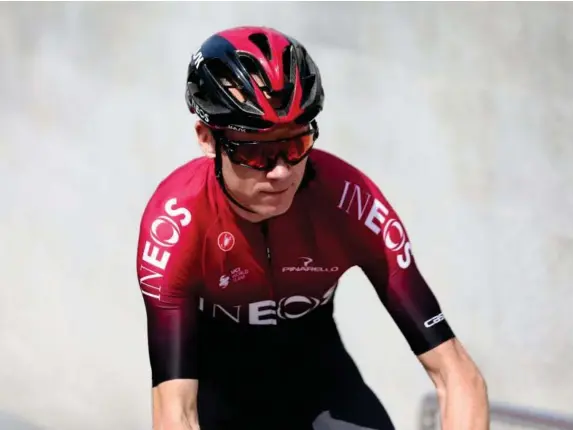  ?? (Reuters) ?? Chris Froome will join Israel Start-Up Nation after the Tour de France