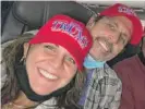  ?? RECORDS U.S. DISTRICT COURT ?? This picture of Kelly Lynn Fontaine and Brian Dula was contained in the federal criminal complaint.