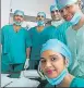  ?? SOURCED ?? ■
Nurse Shashi along with her colleagues poses for a click on the occasion of Internatio­nal Nurses Day on Tuesday.