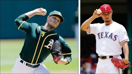  ??  ?? LEFT: OAKLAND ATHLETICS PITCHER SONNY GRAY RIGHT: