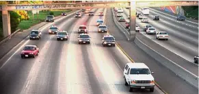  ??  ?? Big case: A 1994 file photo showing a white Ford Bronco, carrying Simpson, being trailed by police cars as it travels on a freeway in Los Angeles. — AP