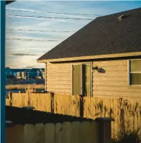  ?? TIMES AMANDA LUCIER/THE NEW YORK ?? The Cinder Butte Village developmen­t in Redmond, Oregon, seen Oct. 12, has homes as small as 400 square feet.