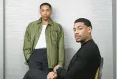  ?? CHRIS PIZZELLO/AP ?? Kelvin Harrison Jr., left, and Aaron Pierre, seen Jan. 29, star in the title roles of “Genius: MLK/X.”