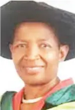  ?? ?? Prof Angela Okatahi