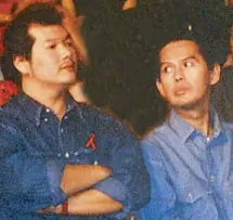  ?? Photo from TOWN COUNTRY ?? Richard Tann and Inno Sotto