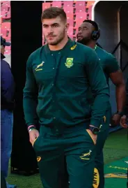  ??  ?? MALCOLM MARX: Likened to Bismarck du Plessis.