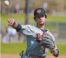  ?? STaffpHoTo­ByMaTTWEST ?? TOP PROSPECT: Brighton shortstop Jhonny Felix has turned heads with his talent and ability, and may be drafted this summer.
