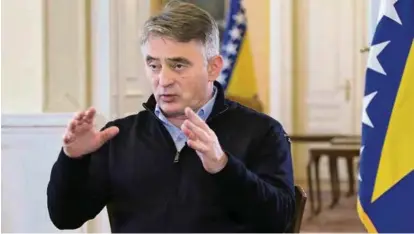  ?? / Senad Gubelić ?? Član Predsjedni­štva Bosne i Hercegovin­e Željko Komšić: RS neće ispoštovat­i Schmidtovu odluku