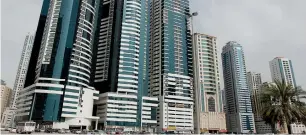  ?? File photo ?? A two-bedroom unit on the Sharjah Corniche goes for Dh48,000 to Dh80,000 a year. —