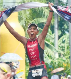  ?? SUNSTAR FILE ?? FAVORITE. Four-time champion Augusto Benedicto is the heavy favorite in the Asian Elite division of the Cobra Ironman 70.3.