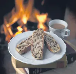  ??  ?? Hearty fare like the Selkirk bannock, above, can provide fortificat­ion against the autumnal elements.